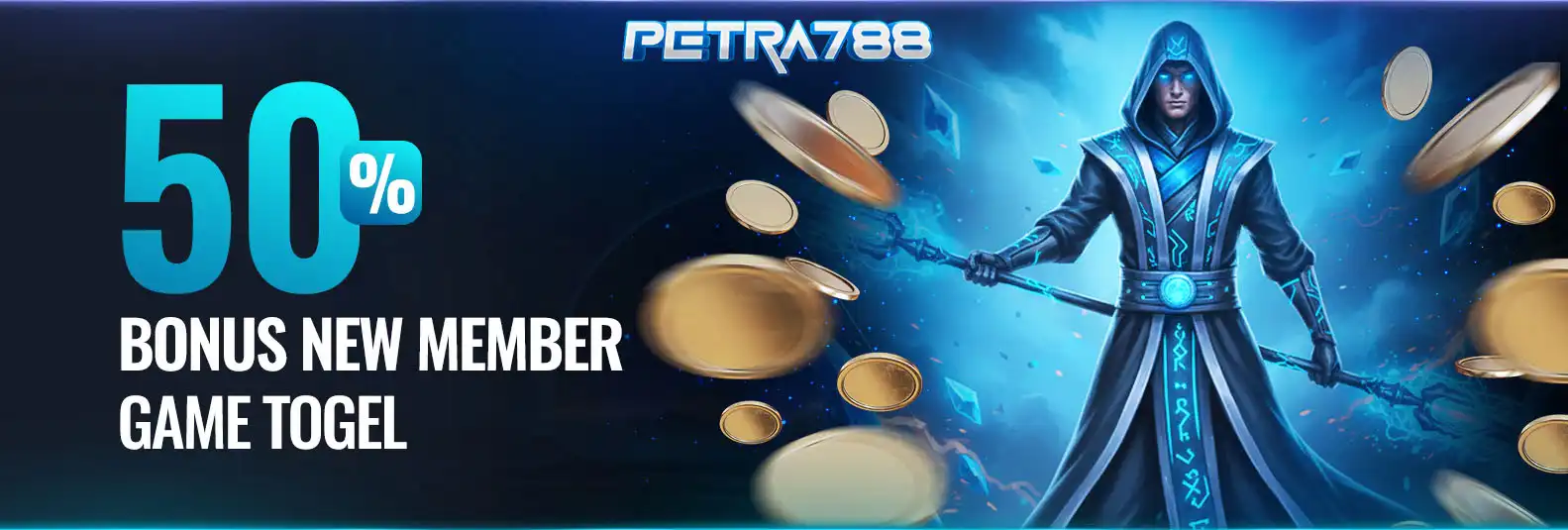 BONUS MEMBER BARU 50% TOGEL