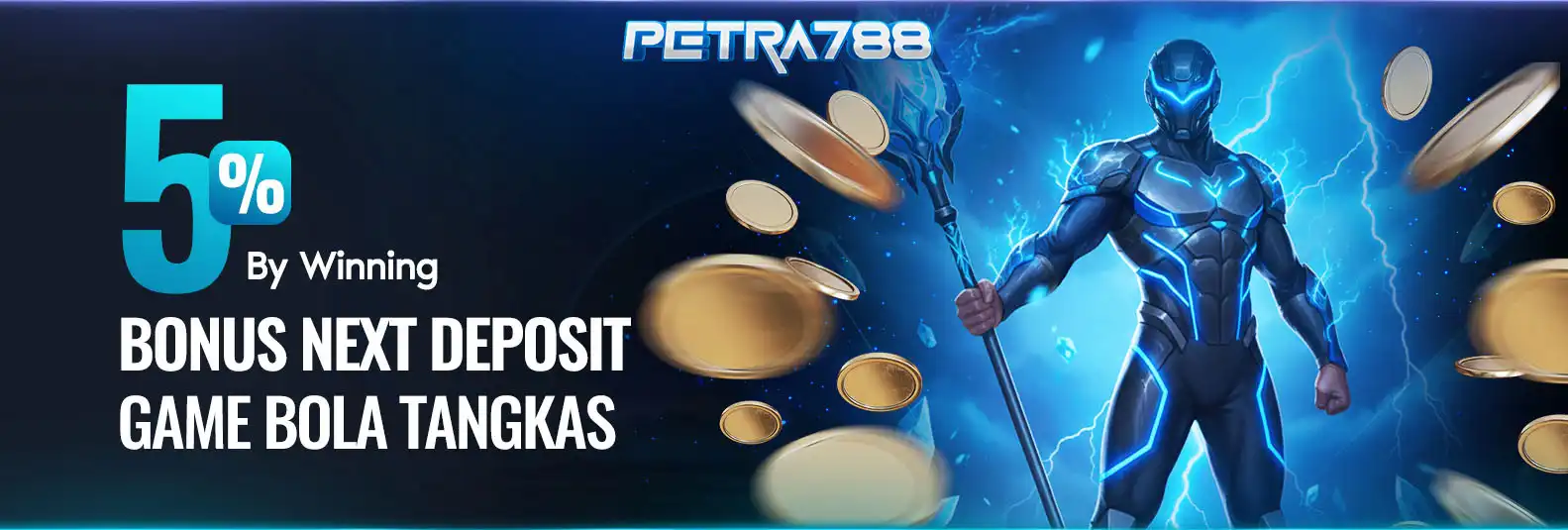 BONUS DEPOSIT 5 % BOLA TANGKAS BY WINNING